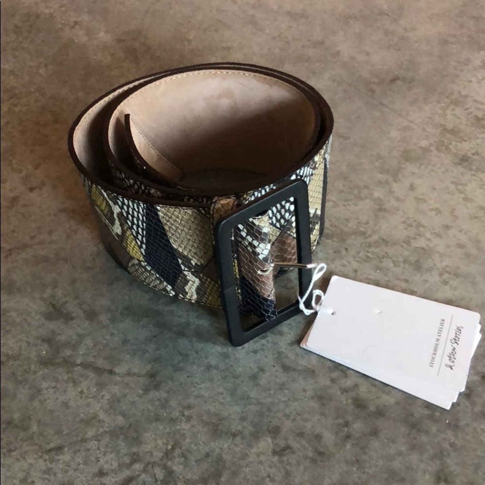 Thick waist belt